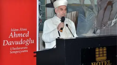 İlim Adamı Ahmed Davudoğlu Bulgaristan'da Anıldı