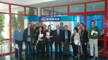 Avrupalı Ekonomi Muhabirleri Esbaş'ı Ziyaret Etti