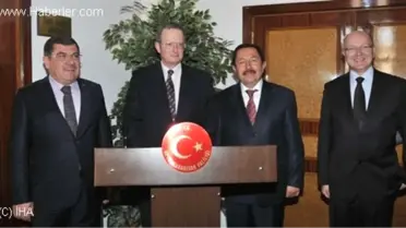 Belçika'nın Ankara Büyükelçisi Trenteseau Afyonkarahisarda