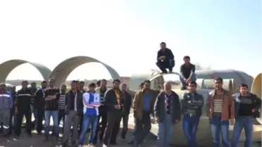 Suruç'ta İşçiler İş Bırakma Eylemi Yaptı