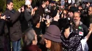 İspanya'da öğrenciler yine greve gitti