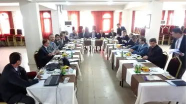 Kütahya İlçe Milli Eğitim Müdürleri Toplantısı Gediz'de Yapıldı