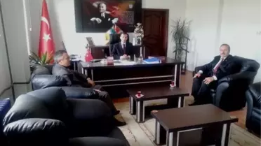 Memur - Sen İl Başkanlığı'ndan Kaymakam Şen'e Ziyaret