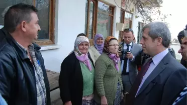 Vali Çınar, Kurşunlu Halkına Moral Verdi