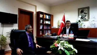 Basın-Yayın Enformasyon İzmir Bölge Müdürü'nden Manisa Kaymakamlarına Ziyaret