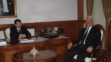 Kabakaş, Vali Vasip Şahin'i Ziyaret Etti