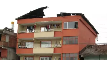 Zonguldak'ta 4 Katlı Bir Evin Çatı Katında Çıkan Yangın Korkuttu
