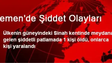 Yemen'de Şiddet Olayları