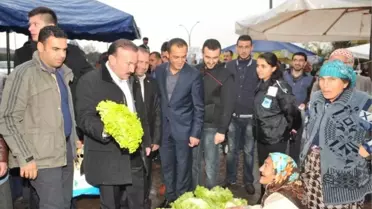 Başkan Doğan, Semt Pazarında