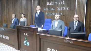Edremit Belediyesinin Mali Bütçesi Görüşüldü