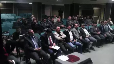 Güroymak'ta Şoförlere Bilgilendirme Toplantısı