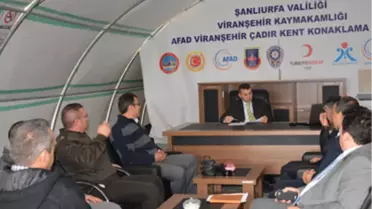 Kaymakam Kotan AFAD Tesislerini İnceledi