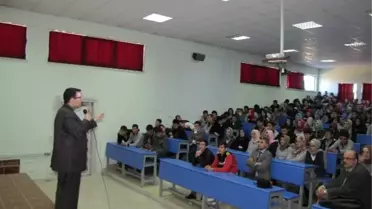 Hisarcık'ta Liselilere Başarı ve Motivasyon Semineri Verildi