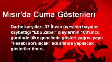 Mısır'da Cuma Gösterileri