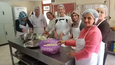 Aşçılık ve Pastacılık Uygulama Sınıfı Büyük İlgi Görüyor