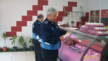 İlçede Bulunan Kasaplar Denetimden Geçti