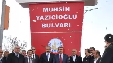 'Muhsin Yazıcıoğlu Parkı' Hizmete Açıldı
