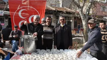 MHP'den Kırkağaç'ta Aşure Hayrı
