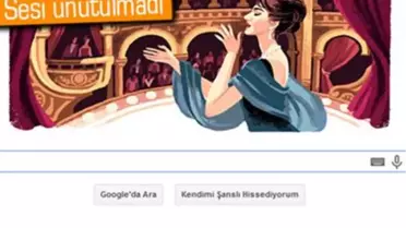 Google, Maria Callas'ı Unutmadı