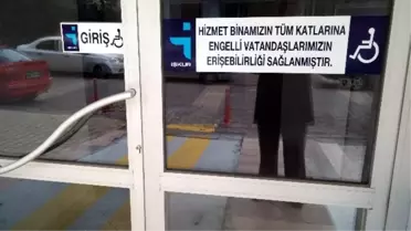 İşkur Binası Engelliler İçin Uygun Hale Getirildi