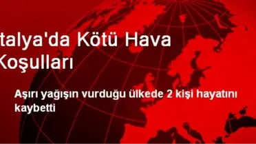 İtalya'da Kötü Hava Koşulları
