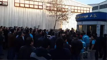 Şişecam İşcisi Eylemde