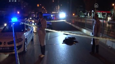 Üst geçidi kullanmayan yayaya otomobil çarptı