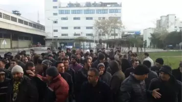 İşçiler, İşten Çıkarılan Arkadaşları İçin Eylem Yaptı