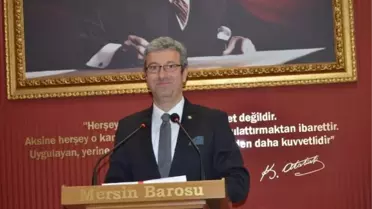 Mersin Barosu 'Benim Avukatım' Projesi Başlattı