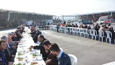 Hal Esnaflarından Başkan Kadir Kara'ya Kahvaltı