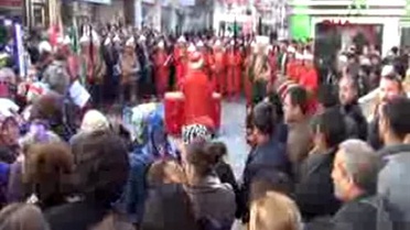 Çorum Belediye Başkanı Külcü Mehter Takımıyla Karşılandı