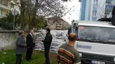 Erdek'te Kömür Yardımları Başladı