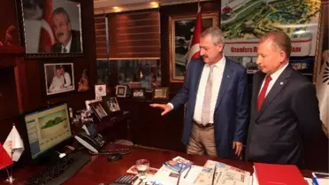 Hüseyin Aslan'dan Başkan Kürüm'e Ziyaret