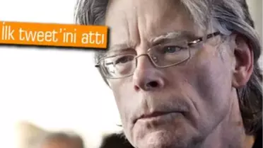 Dünyaca Ünlü Yazar Stephen King Twitter'a Katıldı