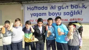 Ödemiş'te Çocuklara Balığın Faydaları Programı Düzenlendi