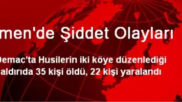 Yemen'de Şiddet Olayları