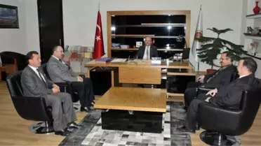 Sendika Başkanlarından Başkan Çoban'a Hayırlı Olsun Ziyareti