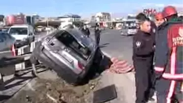 Basın Ekspres Yolunda Cip Takla Attı: 1 Ölü, 4 Yaralı