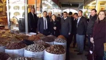 Çalık, Restore Edilen Şire Pazarı'nı Ziyaret Etti