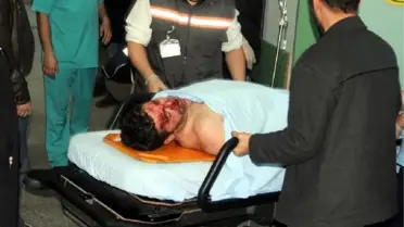 Samsun'da Araçtan Kelepçe Almak İsteyen Polise Kamyon Çarptı