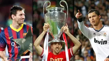 Ronaldo, Messi, Ribery