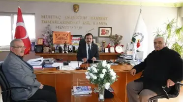 Şehit Aileleri'nden Başkan Uzunkaya'ya Ziyaret