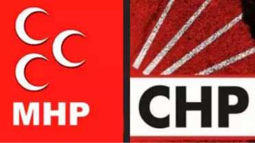 Osmaniye'de CHP ve MHP Bayrakları Yakıldı