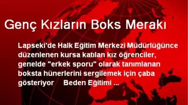 Genç Kızların Boks Merakı