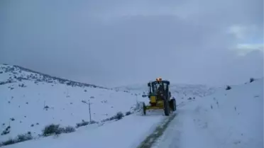 Çorum'da Karla Mücadele Çalışmaları