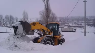 Güroymak'ta Kar Yağışı