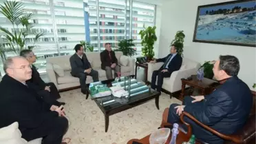 Huzurlu İnşaat'tan Vali Demir'e Ziyaret