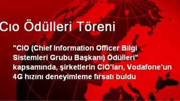 Cıo Ödülleri Töreni