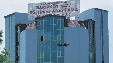 Bakırköy Sinir Hastalıkları Hastanesinde Patlama