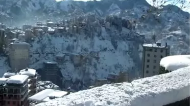 Doğu Karadeniz'de kış -